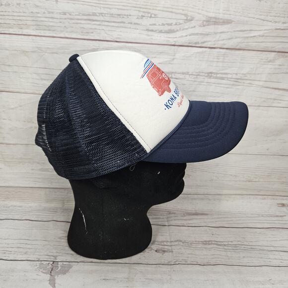 Kona Brewing Co Mesh Trucker Hat Baseball Snapback Cap Blue / White - Picture 5 of 7